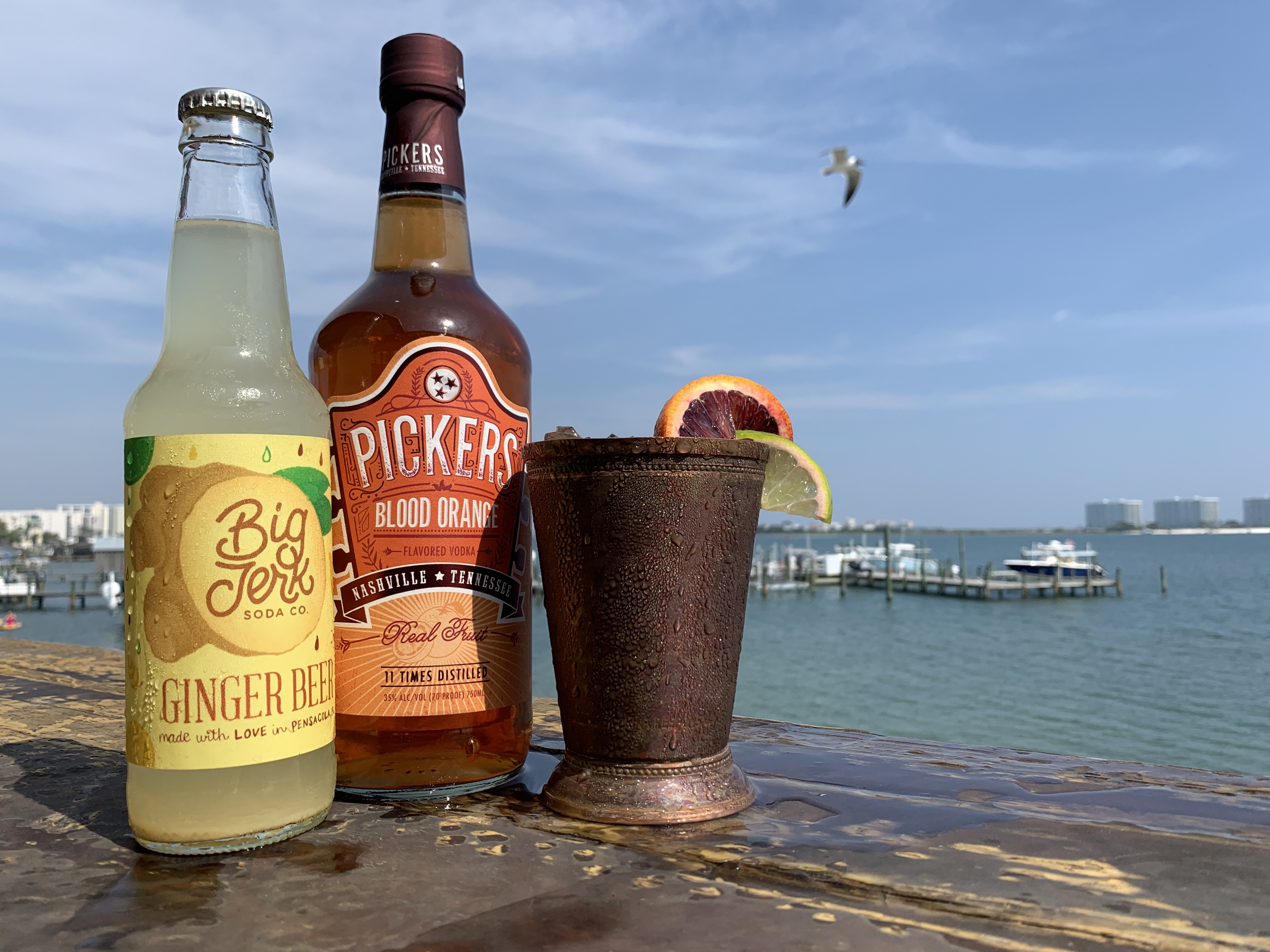 Avenue Pub's Signature Blood Orange Mule Cocktail Recipe