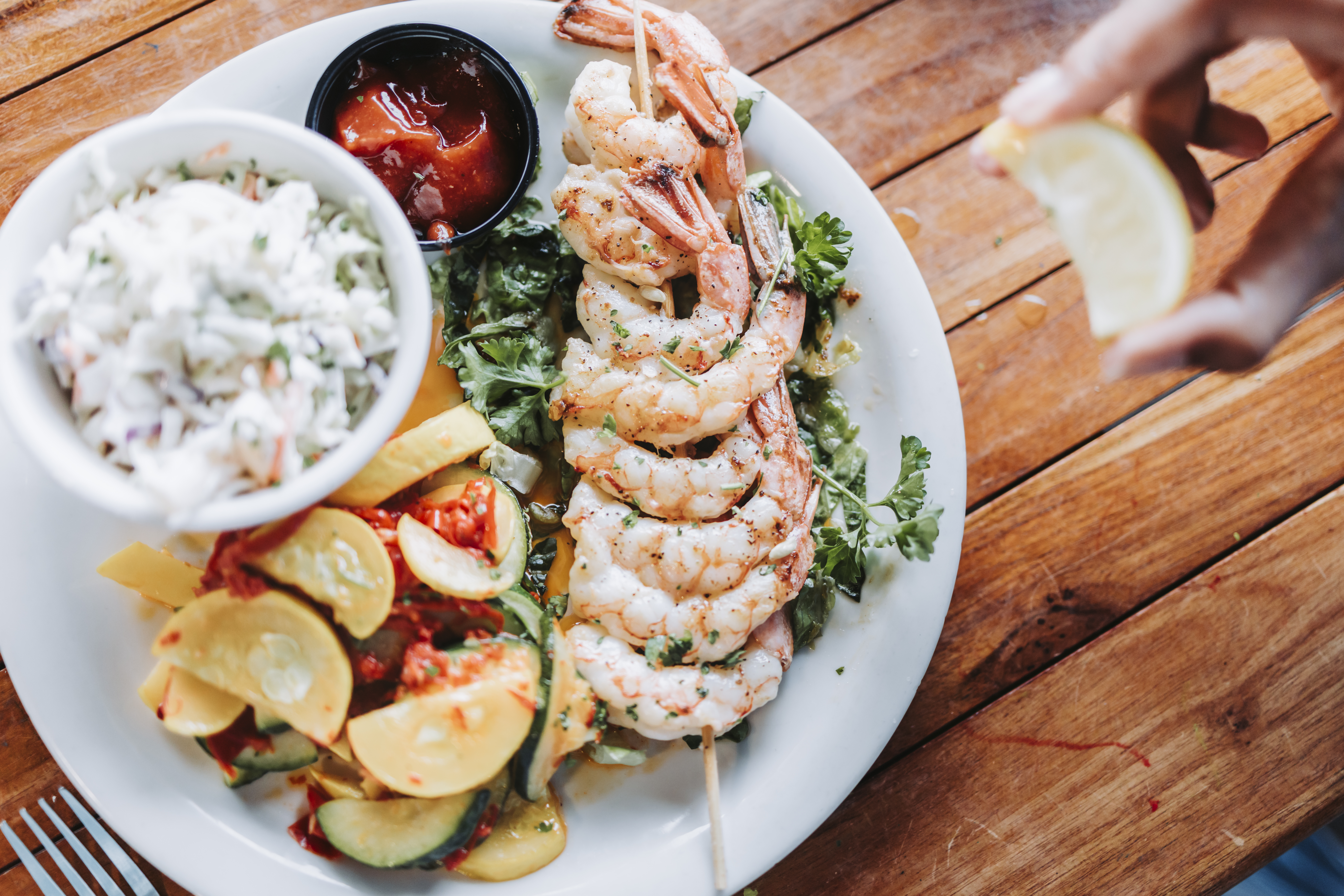Shrimp Dish Alabama's Beaches