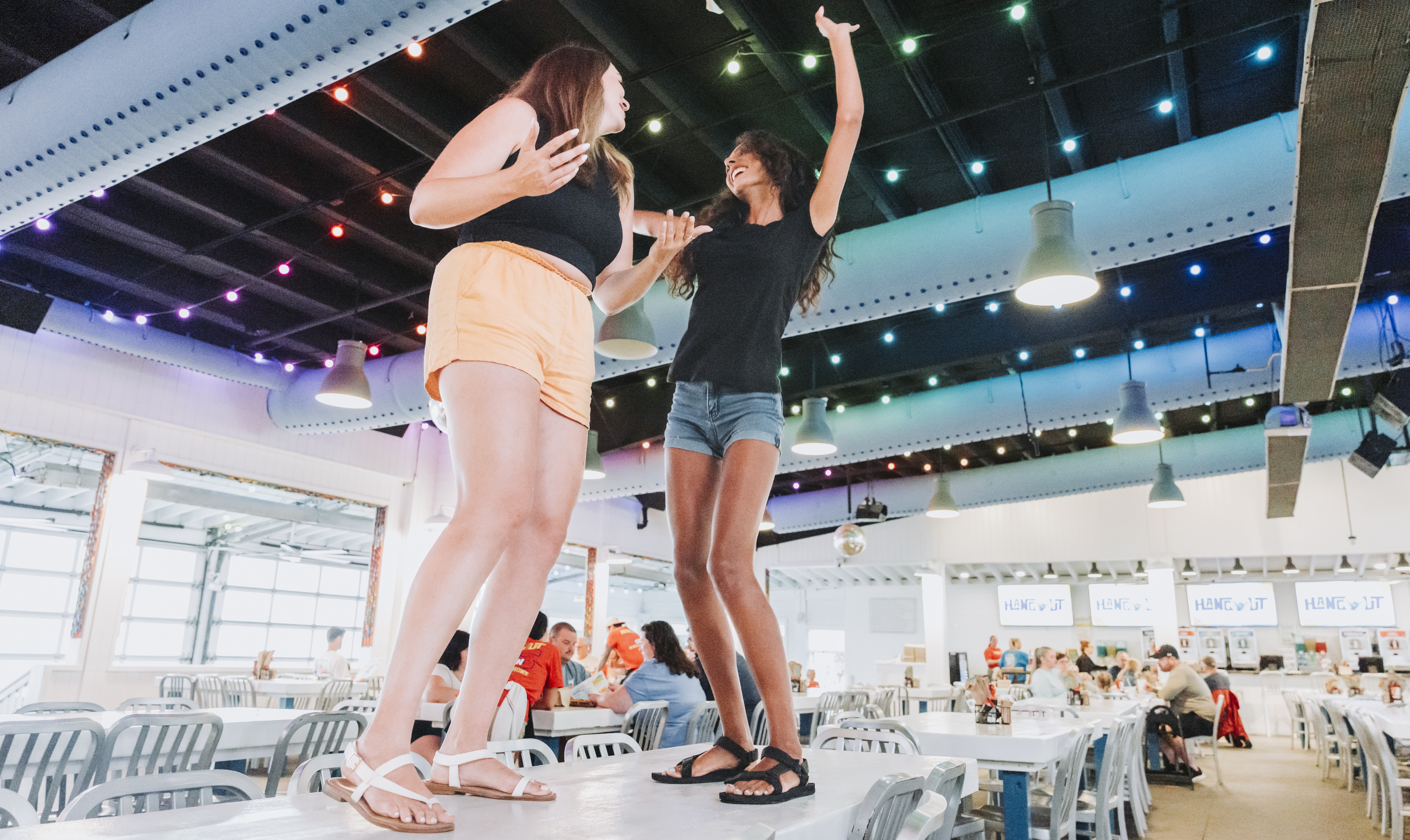 Dancing at The Hangout