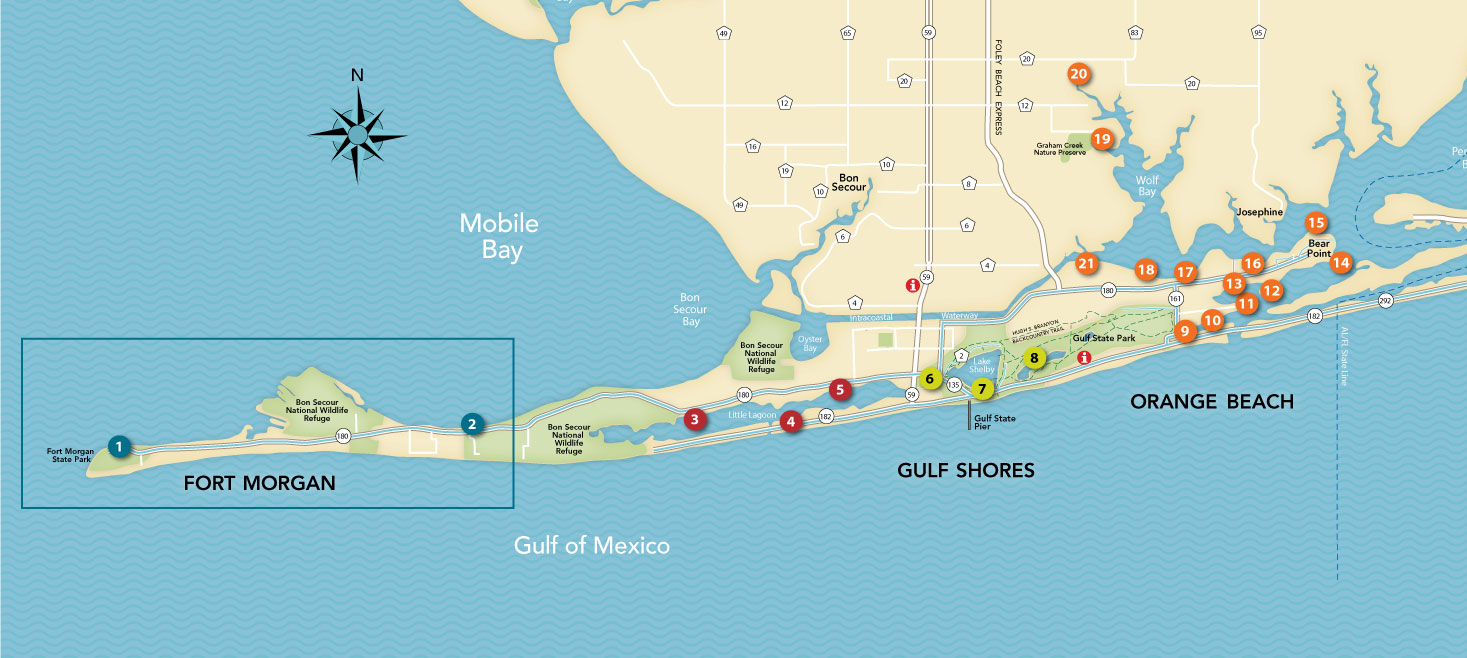 fort morgan trail