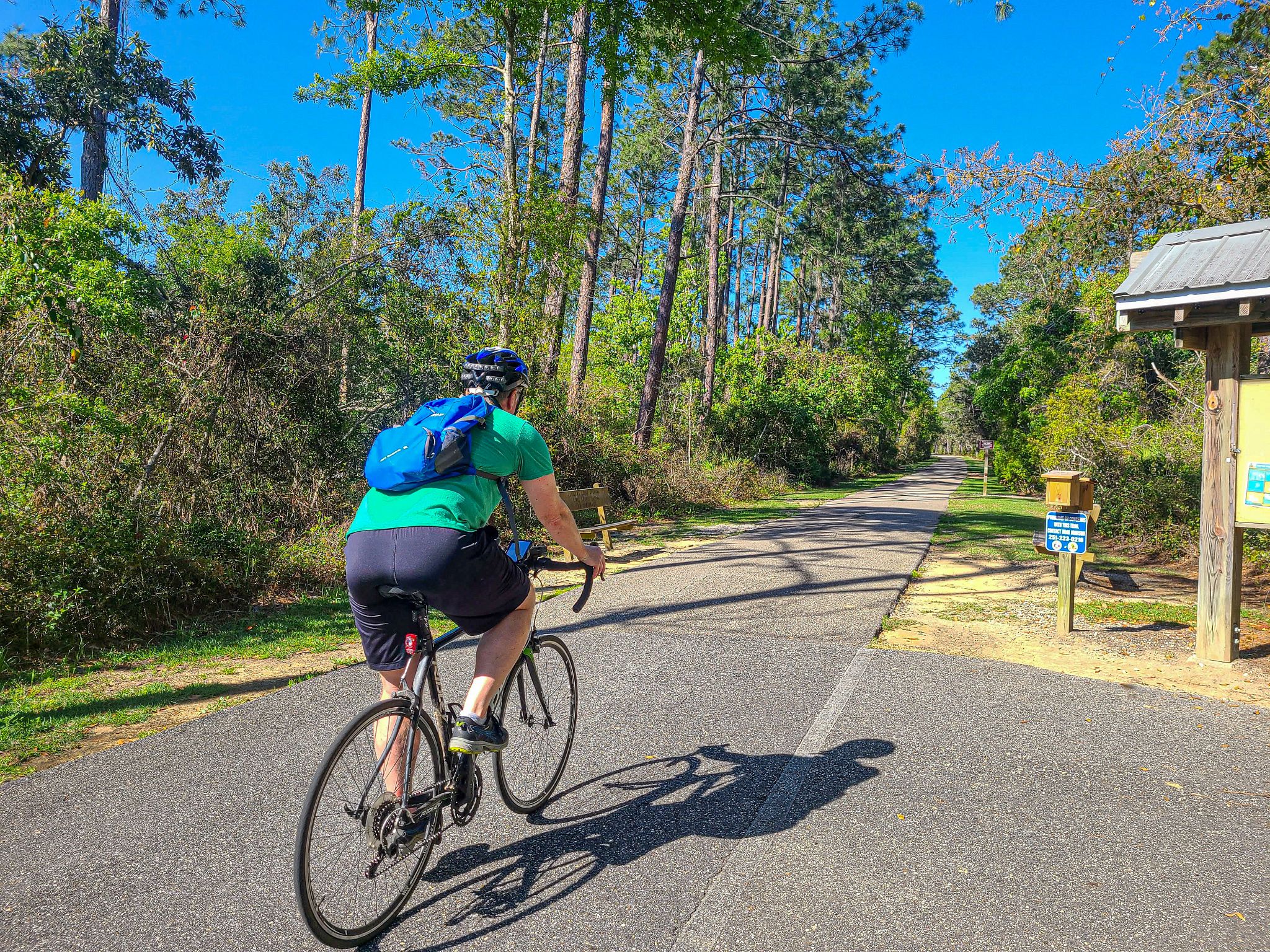 Biking in Gulf State Park