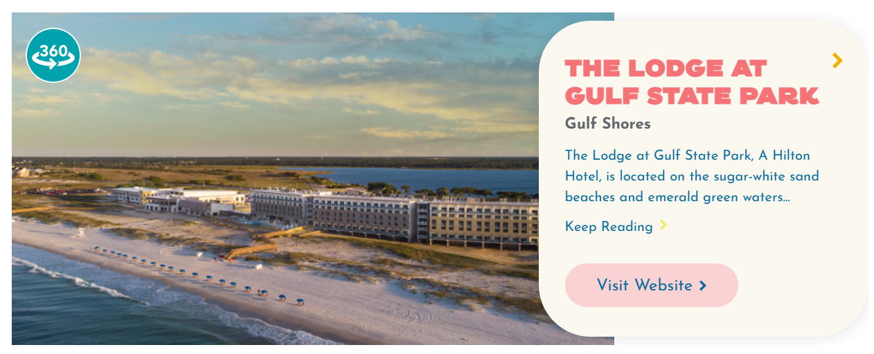 The Lodge at GSP - Featured Partner Example