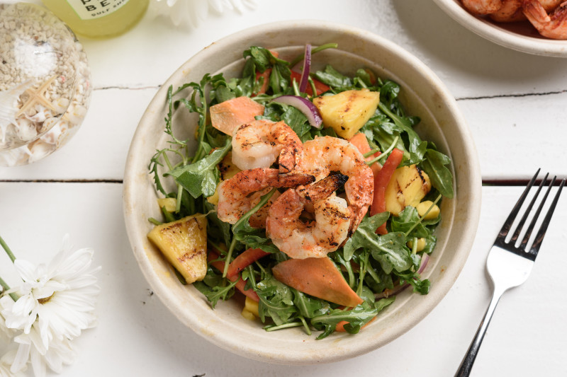 Fresh Gulf shrimp salad