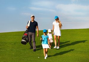 Golf with kids