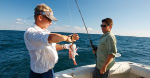 charter fishing in the fall