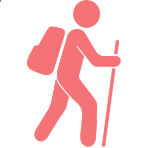 Hiking icon