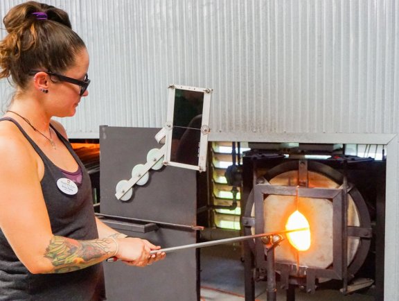 The Hot Shop at The Coastal Arts Center in Orange Beach, AL