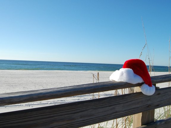 Christmas Orange Beach