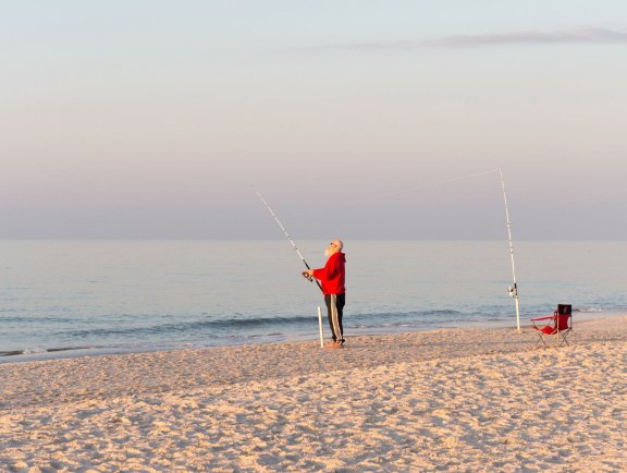 Surf Fishing in Orange Beach