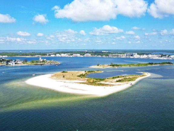 Islands in Orange Beach, Alabama
