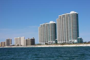 Hotels on the beach in Gulf Shores AL
