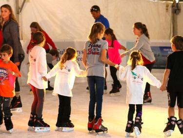 Ice Skating Rink at the Wharf in Orange Beach, AL