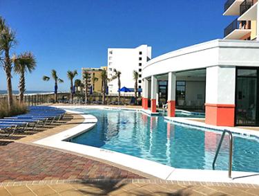 Hotel Pool in Gulf Shores