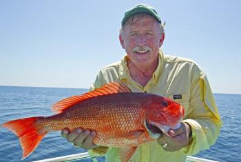 Snapper fishing in Gulf Shores and Orange Beach AL