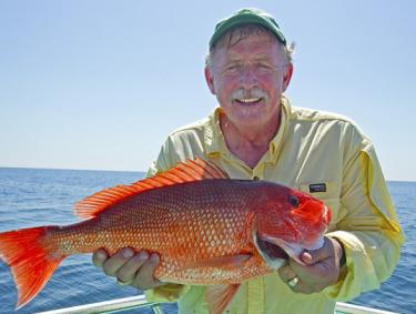 Snapper fishing in Gulf Shores and Orange Beach AL