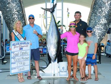 marlin weigh in at the Wharf Orange Beach AL