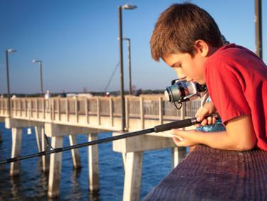 Pier fishing Orange Beach