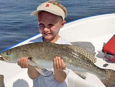 speckled trout fishing in Orange Beach AL
