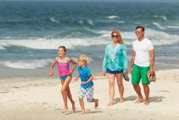 Family on Alabama's Beaches