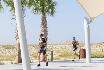 Runners on Alabama's Beaches