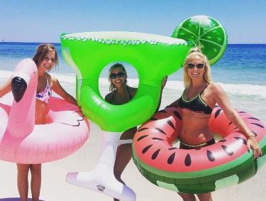 Bachelorette party at the beach Gulf Shores AL