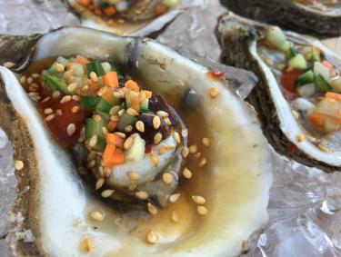 Gulf oysters in Gulf Shores, AL