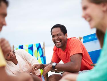 Meetings on the beach in Alabama