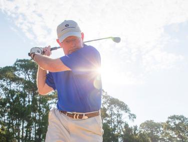 Golfer in Gulf Shores and Orange Beach, AL