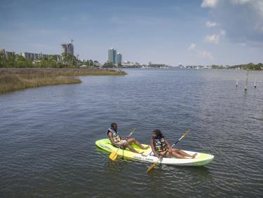 Kayaking in Orange Beach