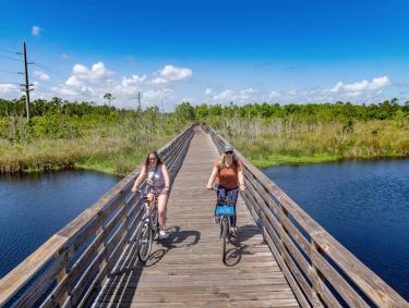 Biking Gulf State Park