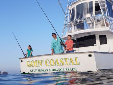 Family Charter Boat Fishing Orange Beach