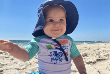 Baby on Beach Gulf Shores