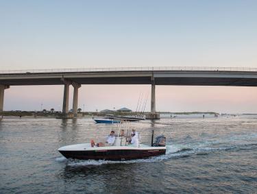 Boating in Perdido Pass Orange Beach