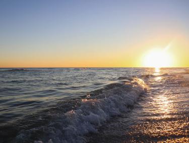 Sunset Beach Waves