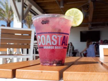 Coastal Orange Beach Cocktail