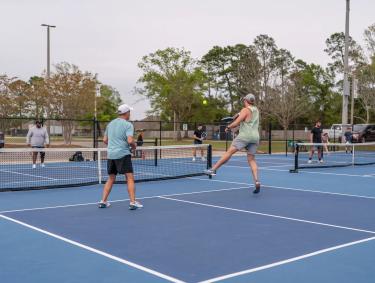 pickleball courts at Gulf Shores Sportsplex