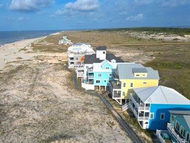 Beach houses in Fort Morgan