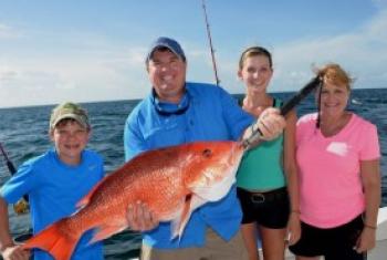 Family Fishing Orange Beach Al