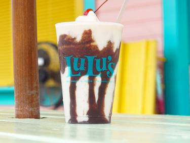 Bushwacker at LuLu's restaurant in Gulf Shores