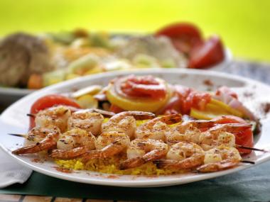 Grilled Gulf Shrimp Kabob