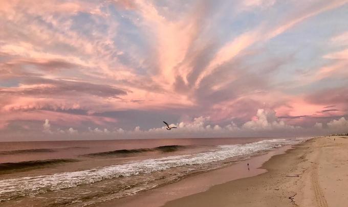 Sunset in Gulf Shores Al