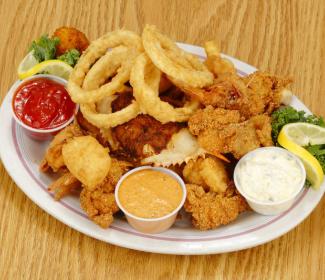 Fried Seafood Platter King Neptune's Gulf Shores Al