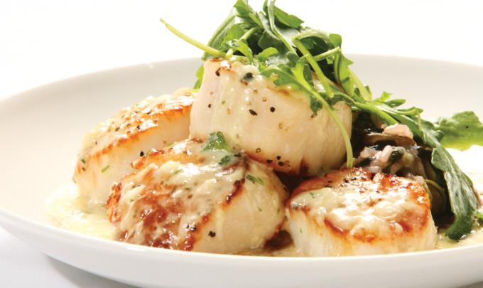 seared scallops  Orange Beach AL