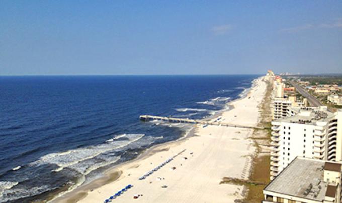 View of Alabama Gulf Coast