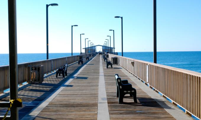 Pier at the Gulf State Park Gulf Shores AL