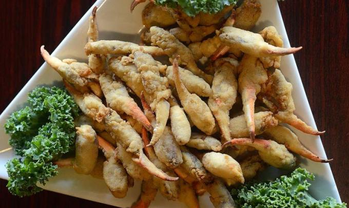 Crab Claws Wolf Bay Lodge Orange Beach
