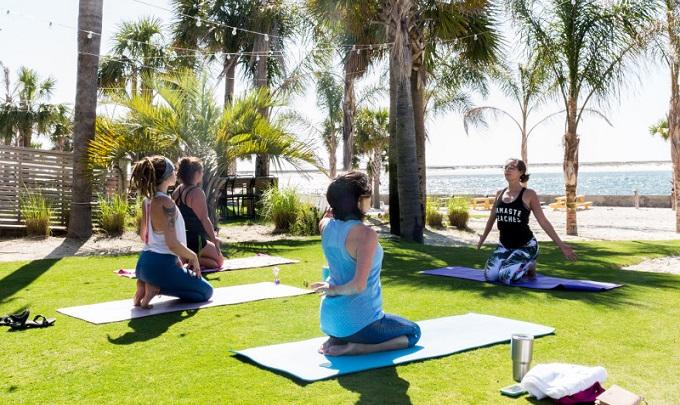 Yoga at the Gulf Orange Beach