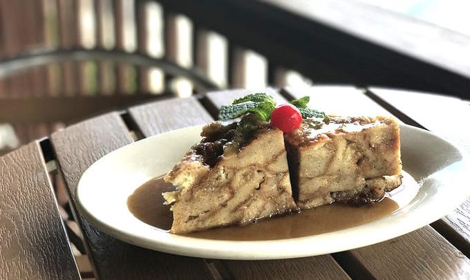 Bread Pudding at The Beach House in Gulf Shores, AL