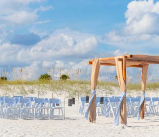 beach wedding Gulf Shores, Alabama