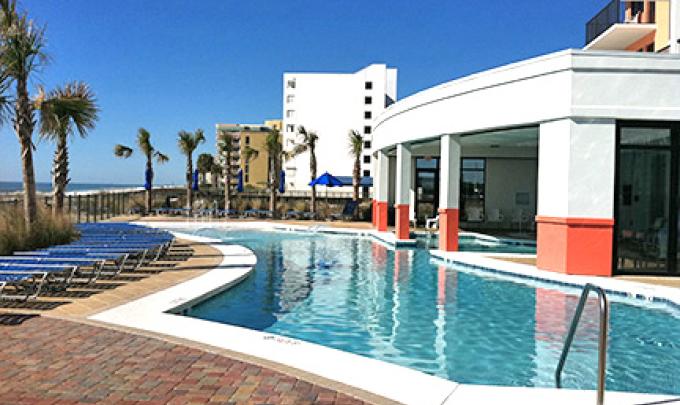 Hotel Pool in Gulf Shores